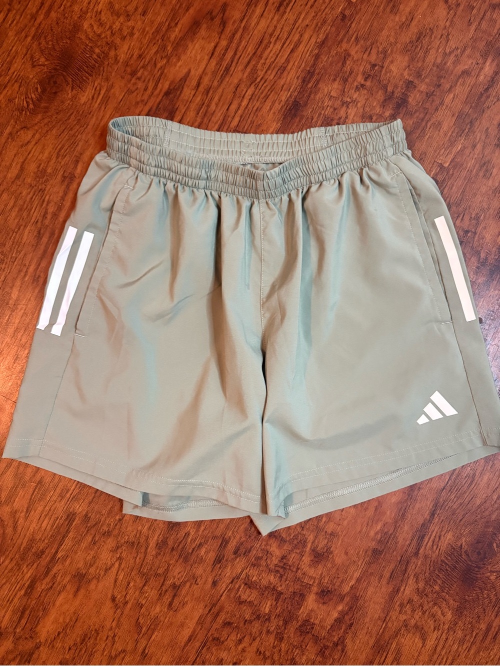 Adidas Men’s Sage Green Athletic Shorts